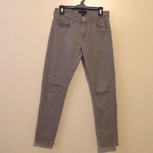 Banana Republic skinny fit taupe jeans size 28/6